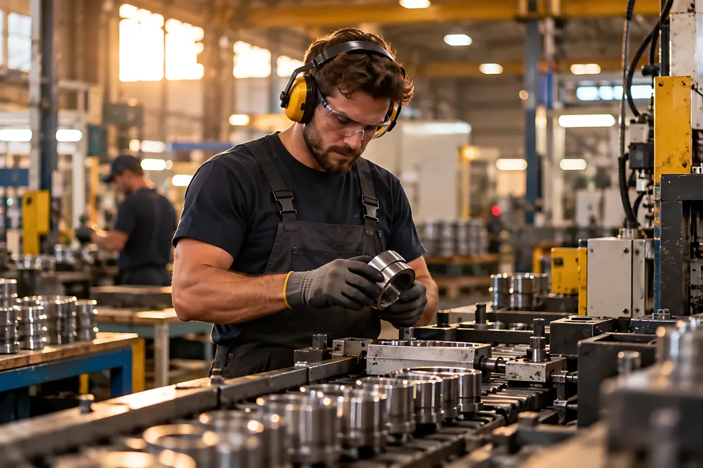Factory workers