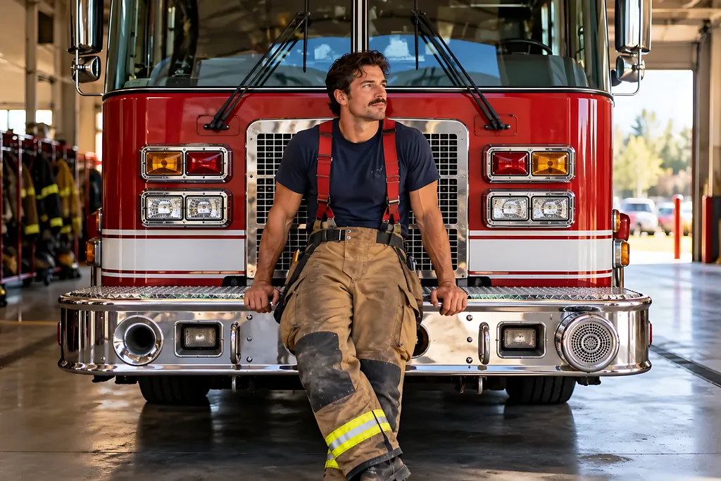 Police and firefighters